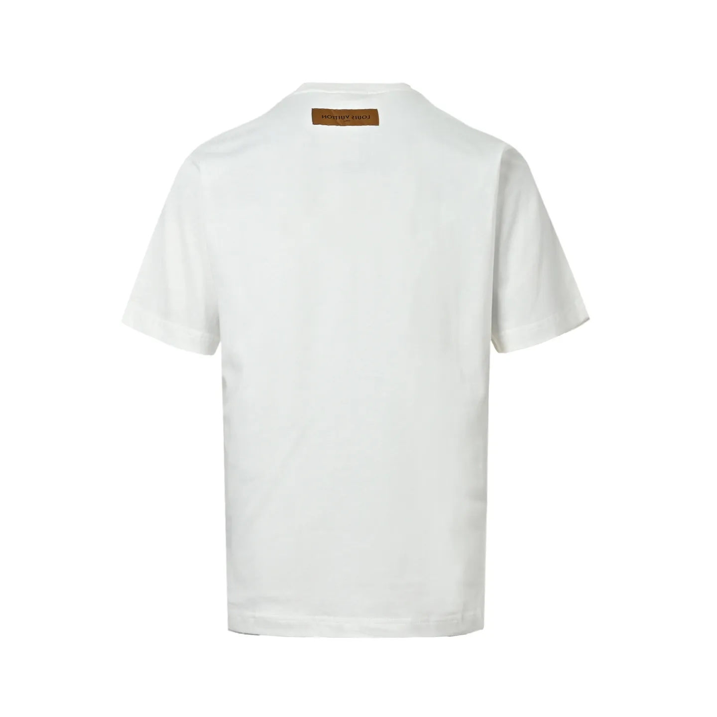 Louis Vuitton/Louis Vuitton rainbow letter print short sleeves